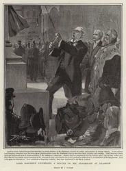 Lord Rosebery Unveiling a Statue of Mr Gladstone at Glasgow